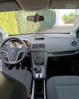 Opel Meriva cena 22900 przebieg: 165000, rok produkcji 2010 z Dobiegniew małe 79